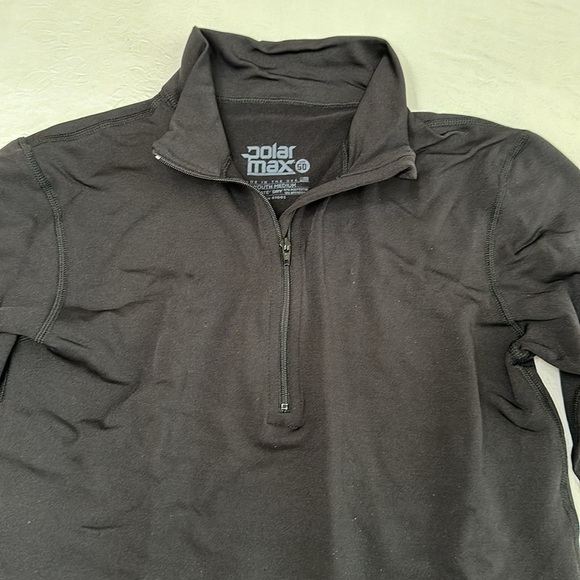 Polarmax 3.0 SUPER MIDWEIGHT ZIP MOCK - Black - Picture 6 of 13